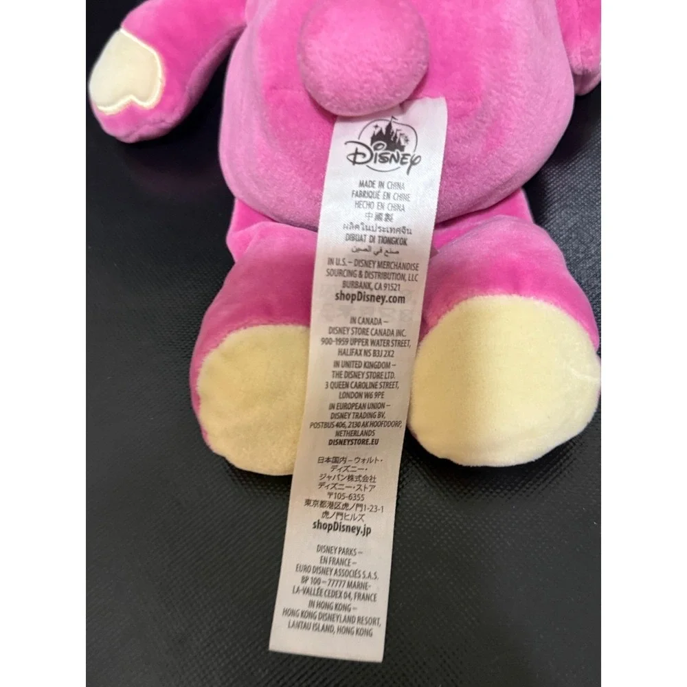 Disney Lotso Plush Bear Toy Story 3‎ Stuffed Animal Pink Strawberry Scent
